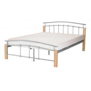 Tetras 4 Foot Bed Silver & Beech